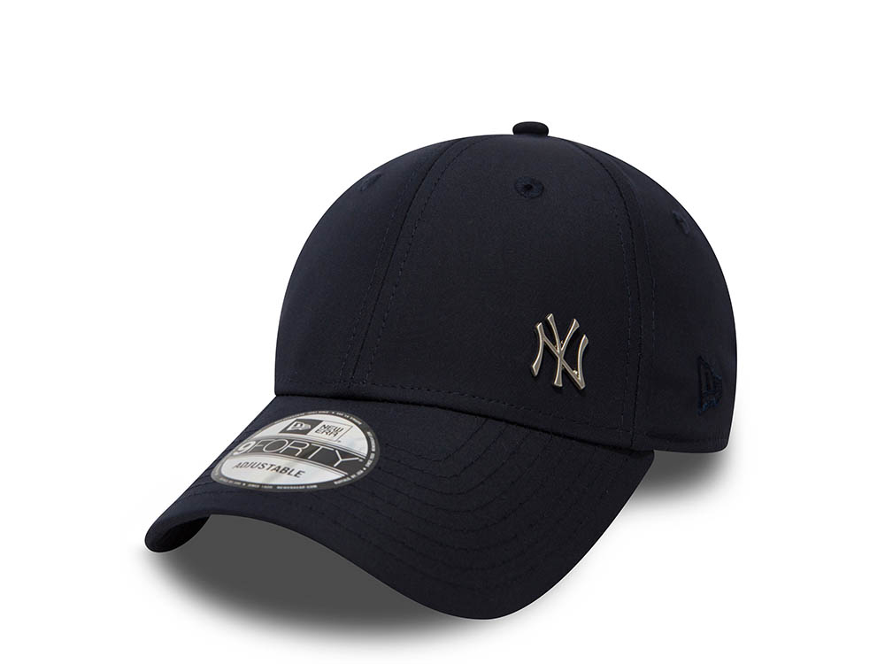 New Era New York Yankees Navy Flawless 9Forty Strapback Gorra