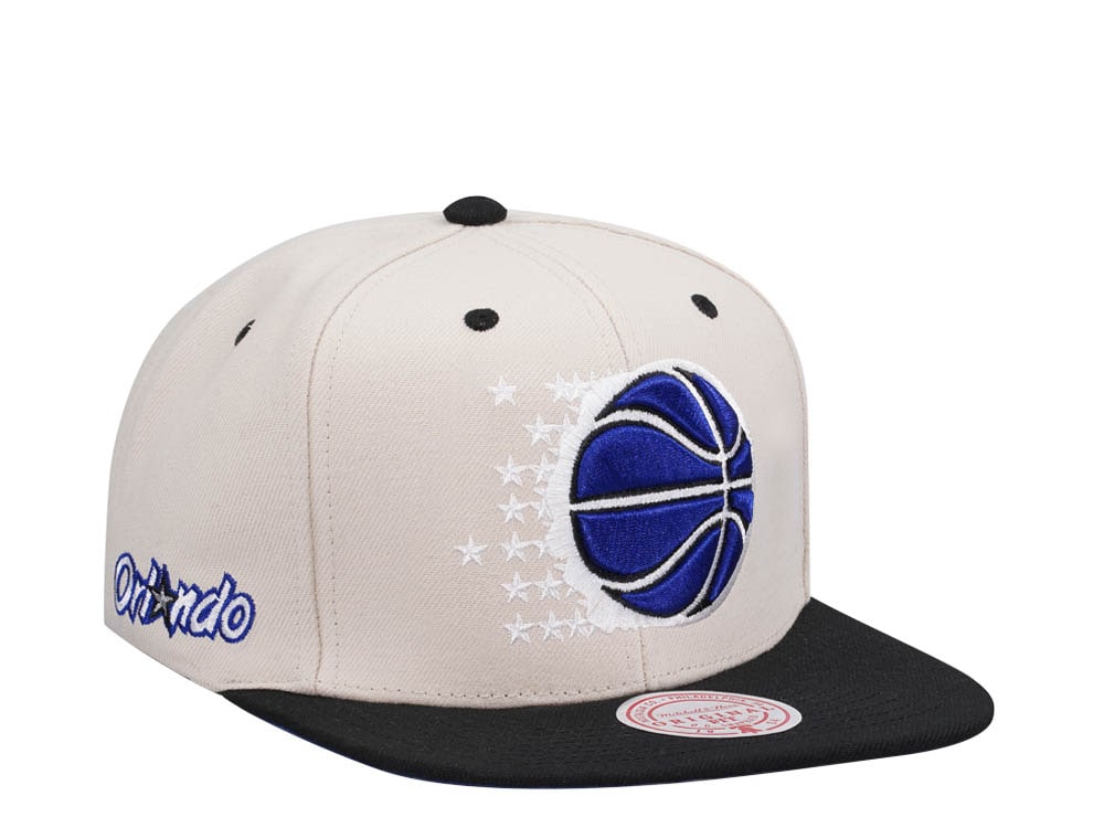 Mitchell & Ness Orlando Magic Sail Off White Two Tone Snapback Gorra