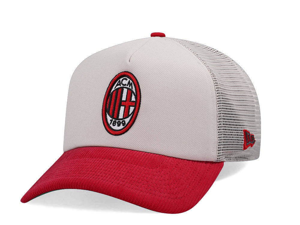 New Era AC Milan Stone Trucker 9Forty A Frame Snapback Gorra