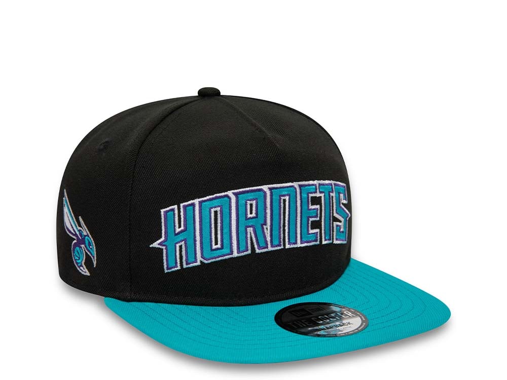 New Era Charlotte Hornets Two Tone A Frame Golfer Snapback Gorra