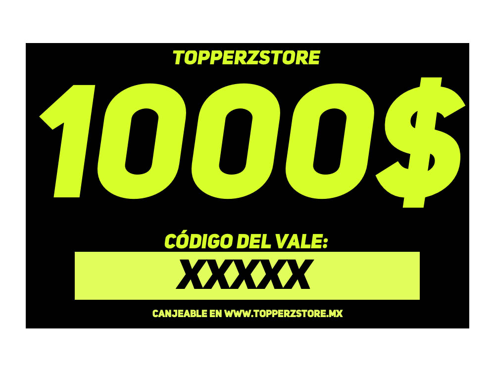 TOPPERZSTORE Vale 1000