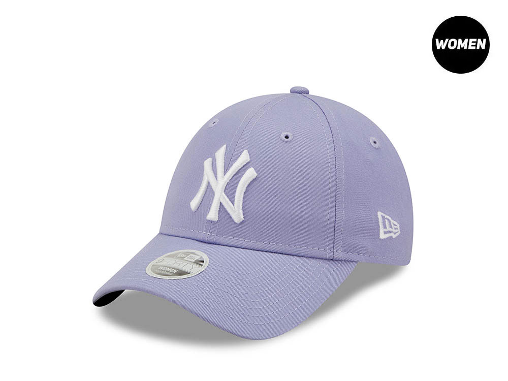 New Era New York Yankees League Essential Lavender Womens 9Forty Snapback Gorra