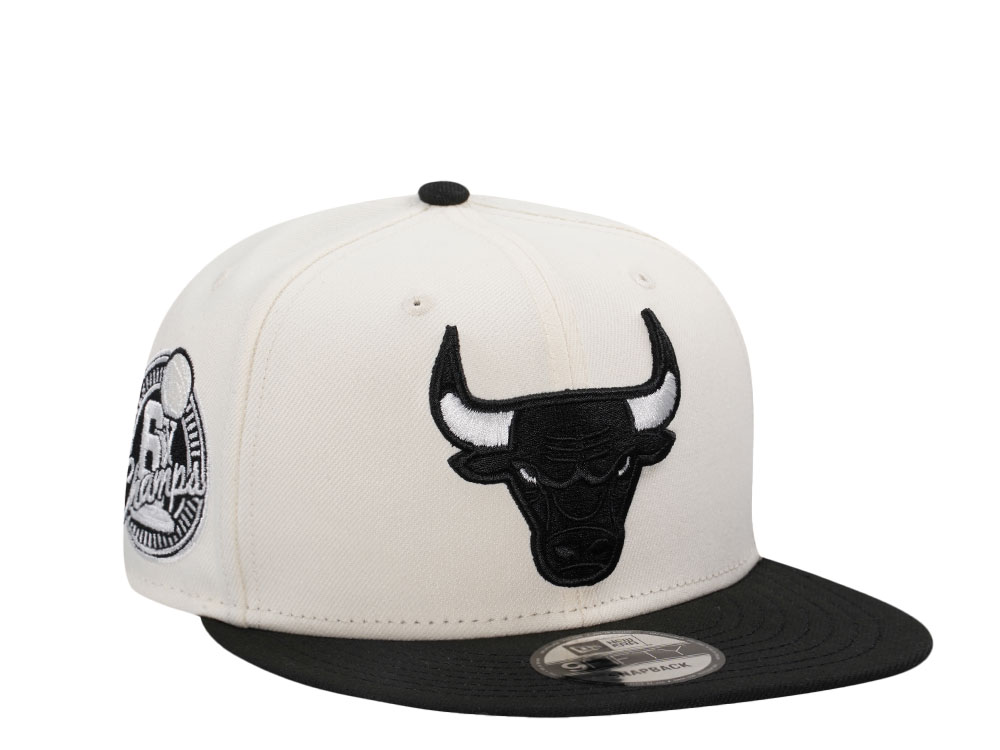 New Era Chicago Bulls 6x Champs Chrome Two Tone Edition 9Fifty Snapback Gorra