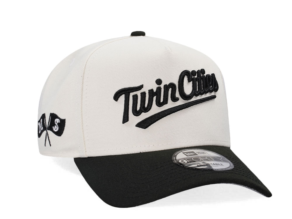 New Era Minnesota Twins Chrome Two Tone Edition A Frame Snapback Gorra