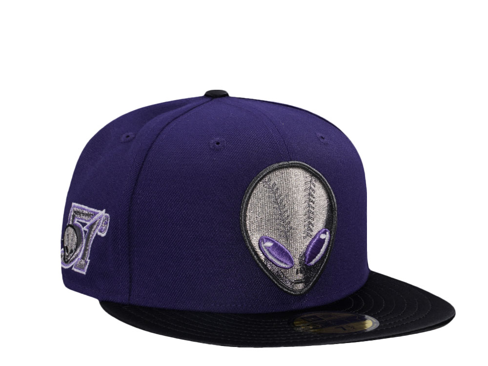 New Era Las Vegas 51s Metallic Satin Brim Edition 59Fifty Fitted Gorra