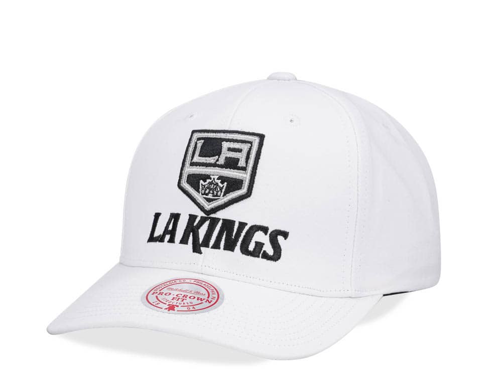 Mitchell & Ness Los Angeles Kings All in Pro White Snapback Gorra