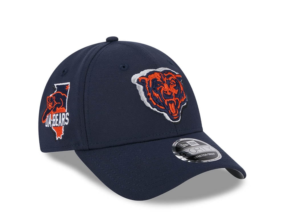 New Era Chicago Bears NFL24 Draft 9Forty Stretch Snapback Gorra