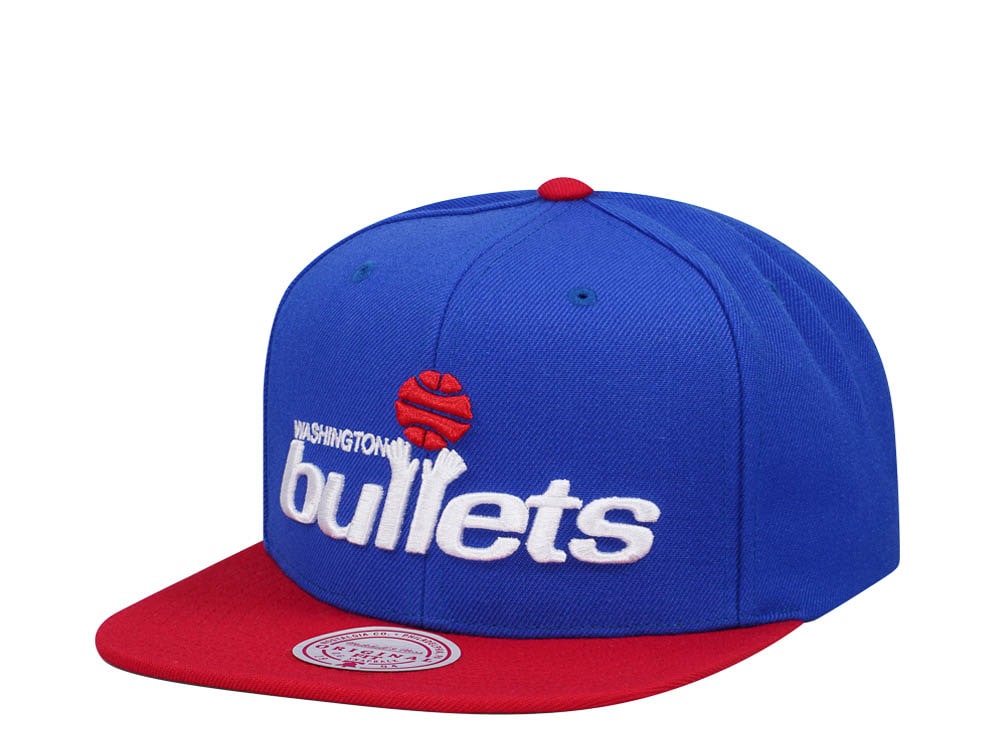 Mitchell & Ness Washington Wizards Team Two Tone 2.0 Blue Snapback Cap