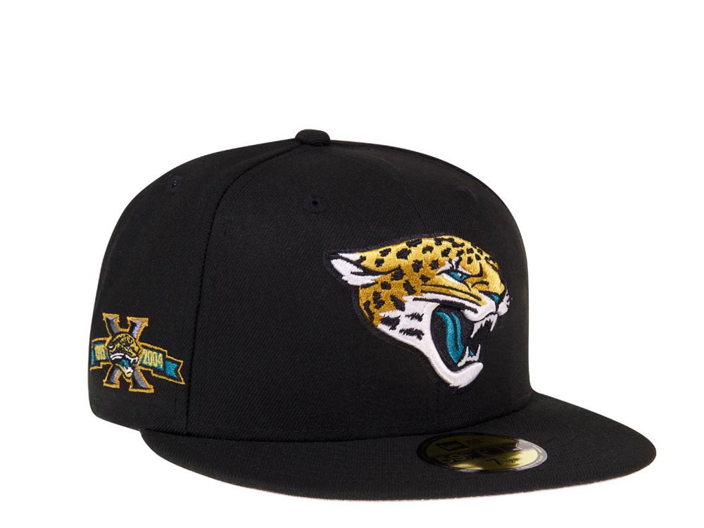 New Era Jacksonville Jaguars 10th Anniversary Black Classic Prime Edition 59Fifty Fitted Gorra