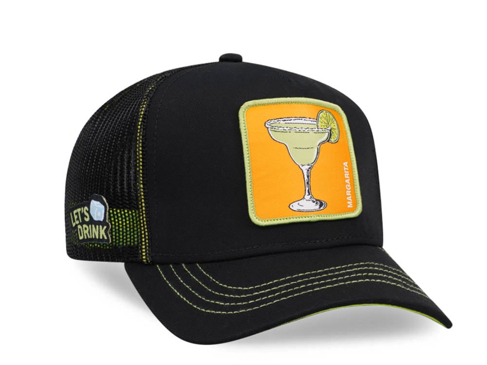 Capslab Cocktails Margarita Black Trucker Snapback Gorra