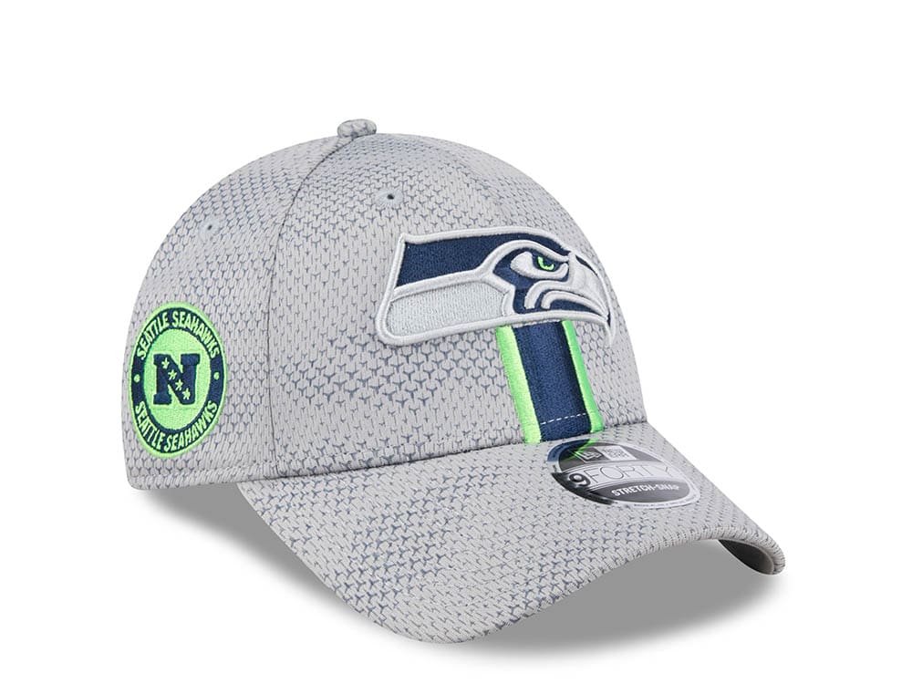 New Era Seattle Seahawks Sideline 2024 9Forty Stretch Snapback Casquette