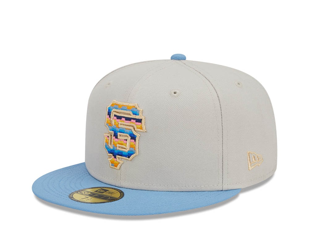 New Era San Francisco Giants Beachfront Stone Two Tone Edition 59Fifty Fitted Gorra