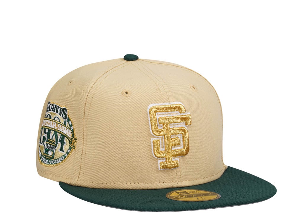 New Era San Francisco Giants All Star Game 1984 Vegas Heavy Gold Two Tone Edition 59Fifty Fitted Gorra