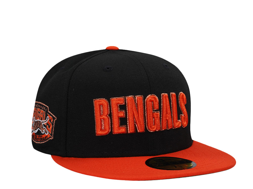 New Era Cincinnati Bengals 30th Anniversary Prime Two Tone Edition 59Fifty Fitted Gorra