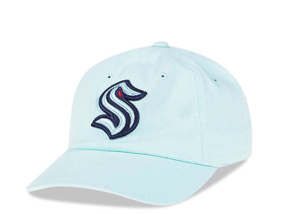 American Needle Seattle Kraken Teal Casual Strapback Gorra