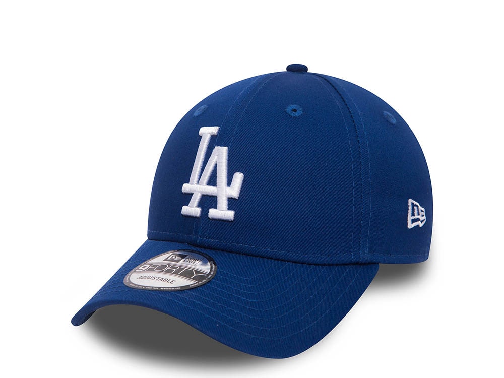 New Era League Essential Los Angeles Dodgers Blue 9Forty Strapback Gorra