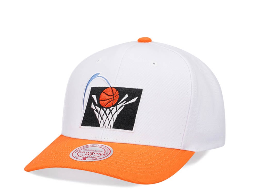 Mitchell & Ness Cleveland Cavaliers Team Two Tone 2.0 Pro White Snapback Gorra