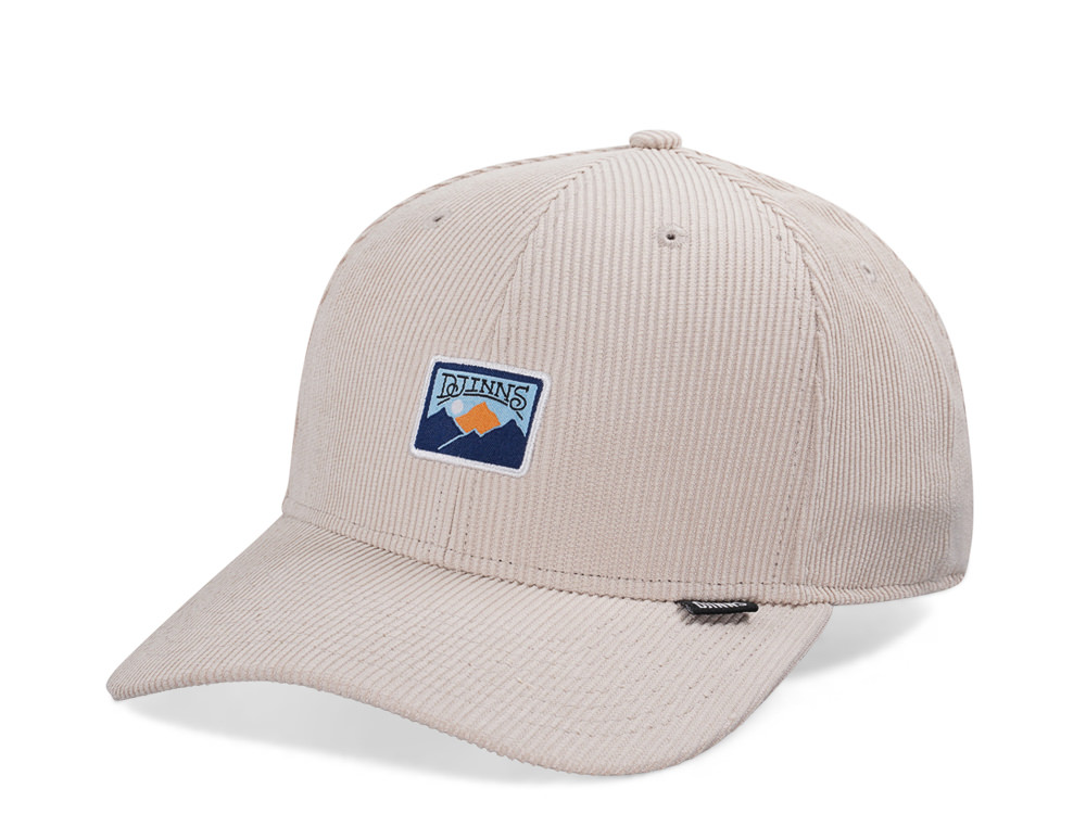 Djinns Cord Mountains Beige TrueFit Snapback Gorra