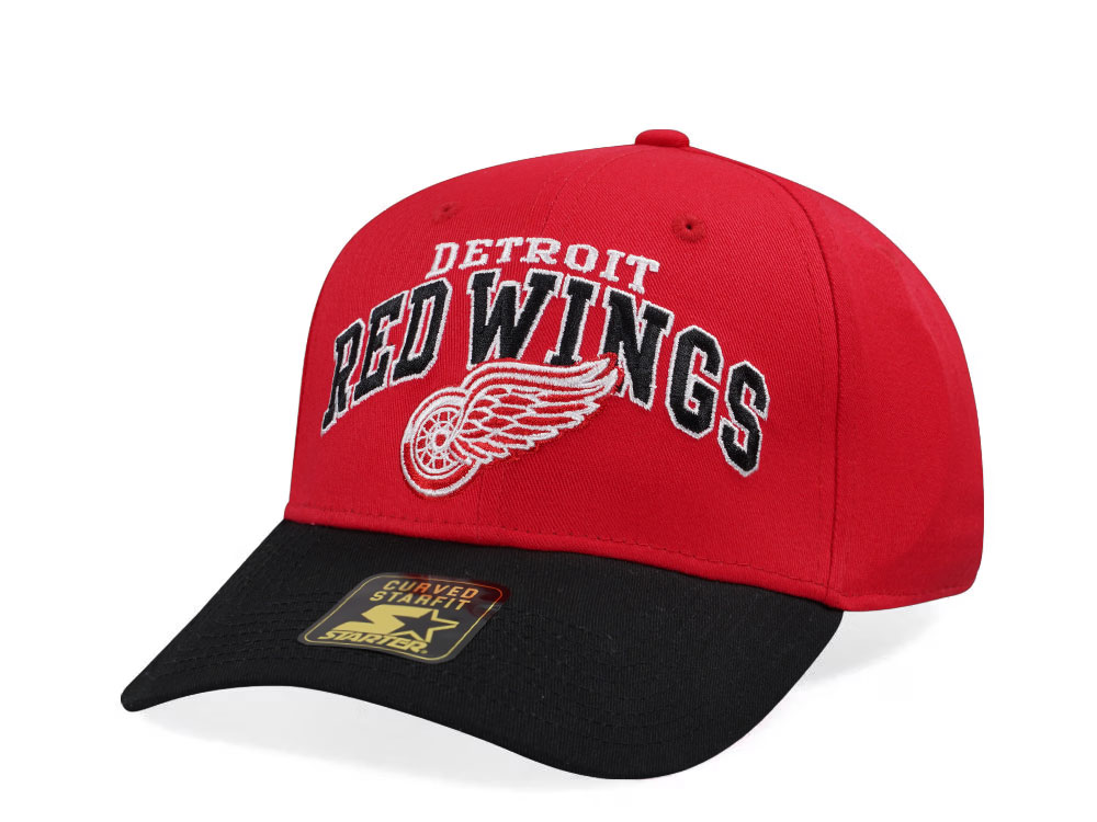 New Era Detroit Red Wings Crowd Pleaser Edition Red Curved Snapback Gorra