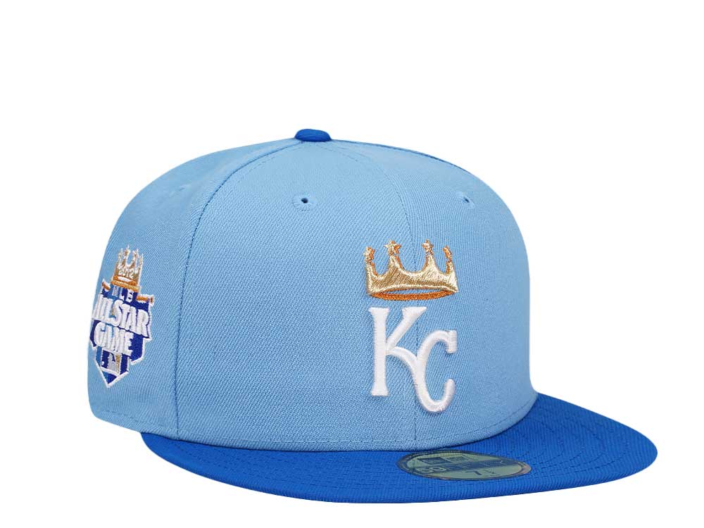 New Era Kansas City Royals All Star Game 2012 Gold Two Tone Prime Edition 59Fifty Fitted Gorra