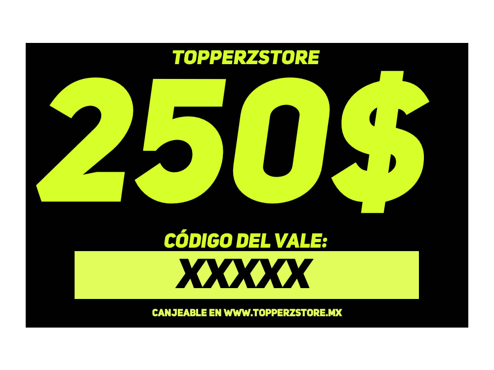 TOPPERZSTORE Vale 250