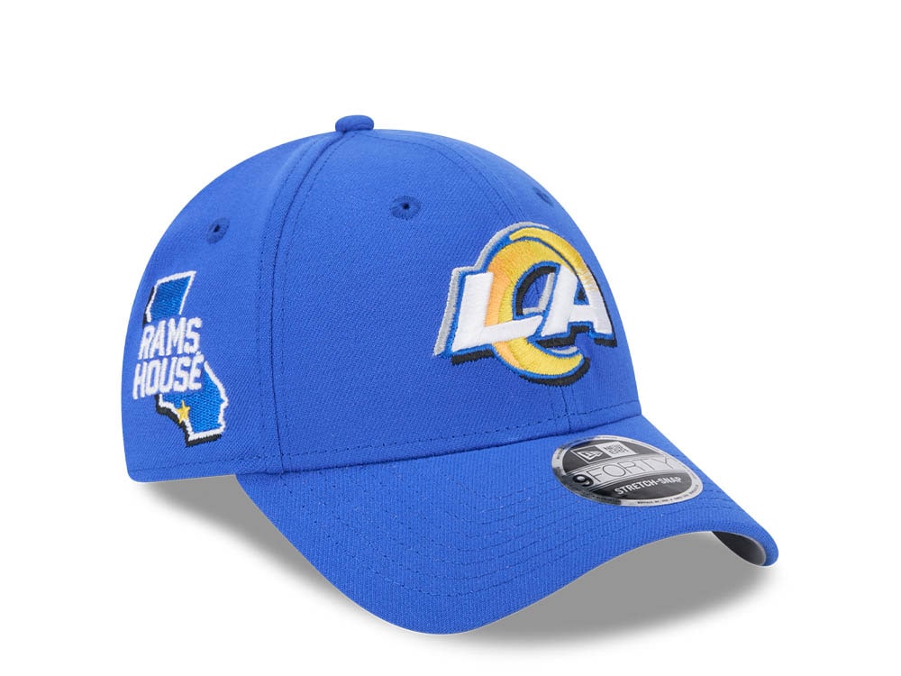 New Era Los Angeles Rams NFL24 Draft 9Forty Stretch Snapback Gorra