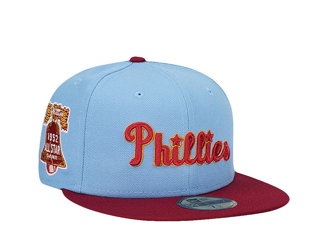 New Era Philadelphia Phillies All Star Game 1952 Throwback Two Tone Edition 59Fifty Fitted Gorra