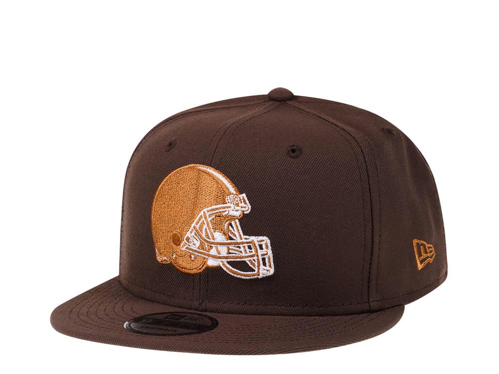 New Era Cleveland Browns Brown Caramel Edition 9Fifty Snapback Gorra