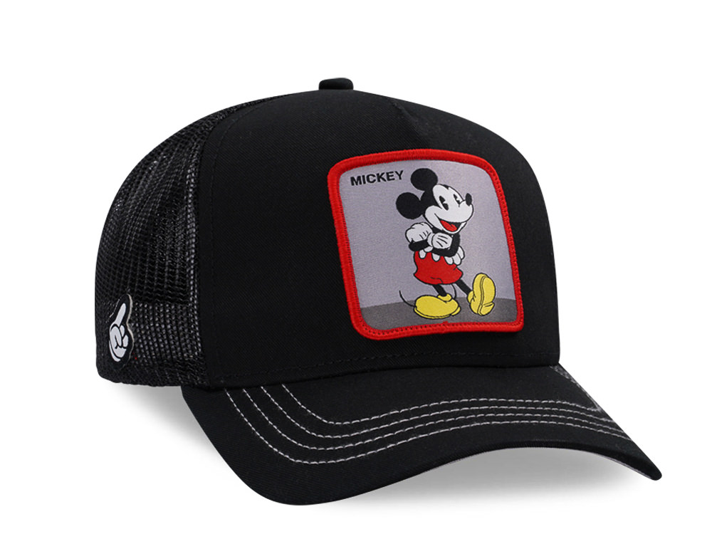 Capslab Disney Mickey Mouse Black Trucker Snapback Gorra