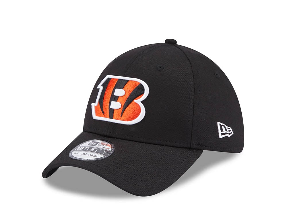 New Era Cincinnati Bengals Comfort Black Edition 39Thirty Stretch Gorra