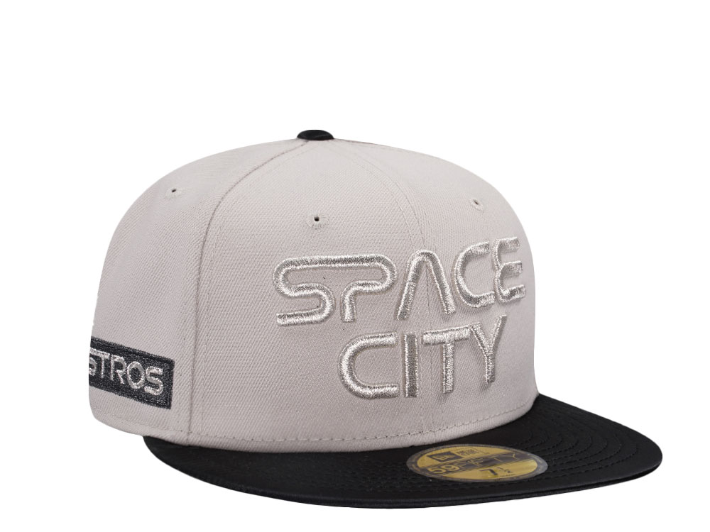 New Era Houston Astros Space City Satin Brim Two Tone 59Fifty Fitted Gorra