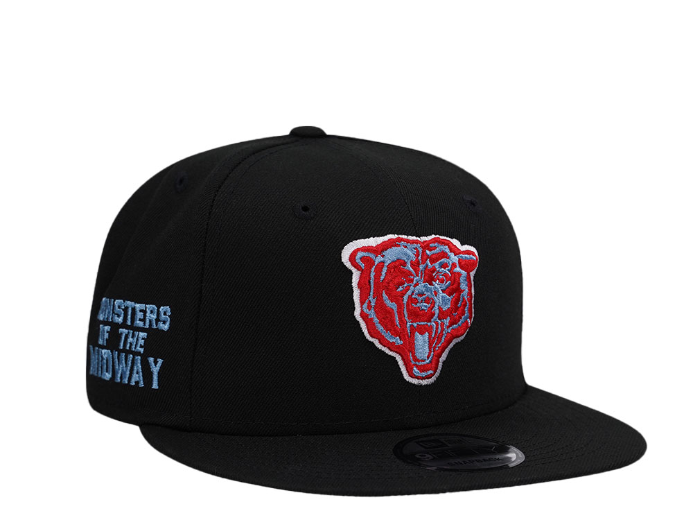 New Era Chicago Bears Monsters Of The Midway Black Edition 9Fifty Snapback Gorra