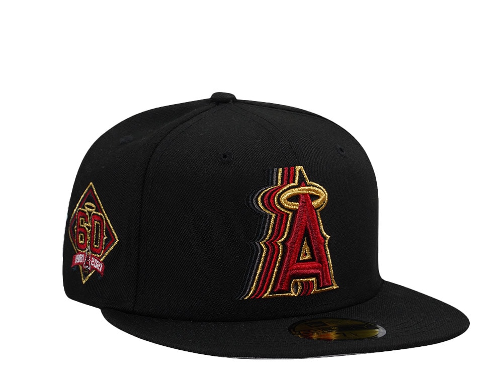 New Era Anaheim Angels 60th Anniversary Cascading Prime Edition 59Fifty Fitted Gorra