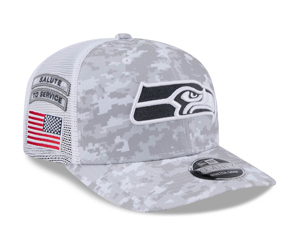 New Era Seattle Seahawks Digi Camo Trucker 9Seventy Snapback Gorra