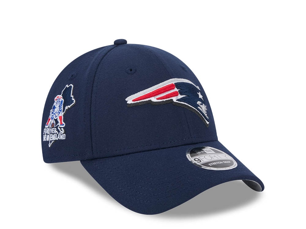 New Era New England Patriots NFL24 Draft 9Forty Stretch Snapback Gorra