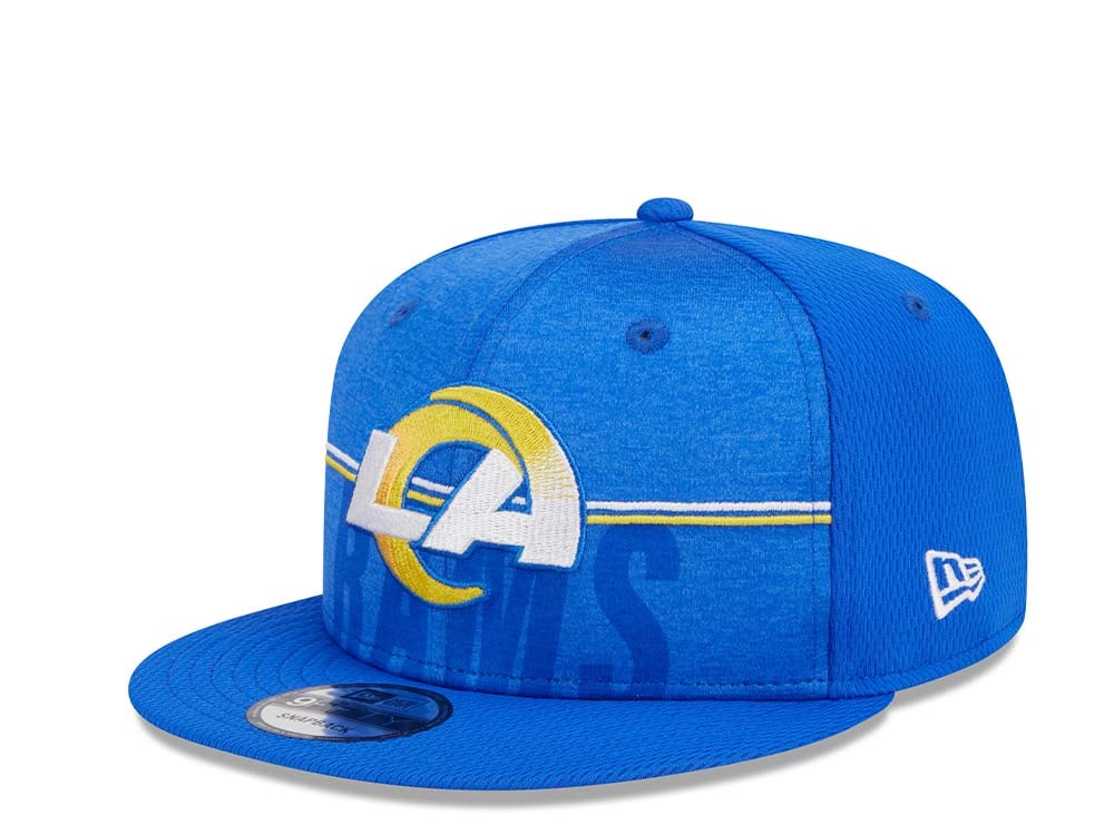 New Era Los Angeles Rams NFL Training Camp 23 Blue 9Fifty Snapback Gorra