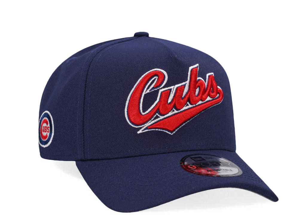 New Era Chicago Cubs Navy Classic Edition 9Forty Snapback Gorra