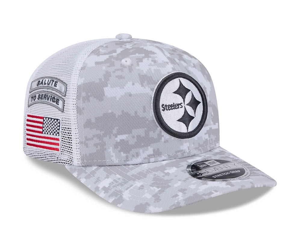 New Era Pittsburgh Steelers Digi Camo Trucker 9Seventy Snapback Gorra