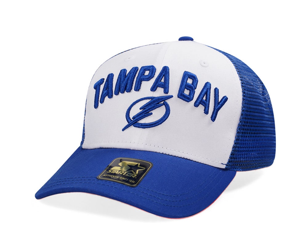 Starter Tampa Bay Lightning Penalty Curved Trucker Snapback Gorra