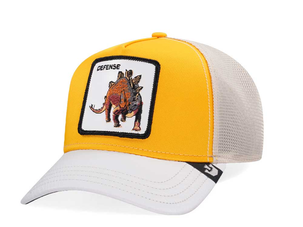 Goorin Bros Roofed Lizard Defense  Yellow Trucker Snapback Gorra