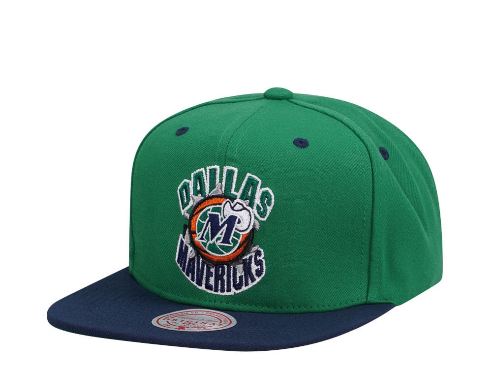 Mitchell & Ness Dallas Mavericks Breakthrough Two Tone Snapback Gorra