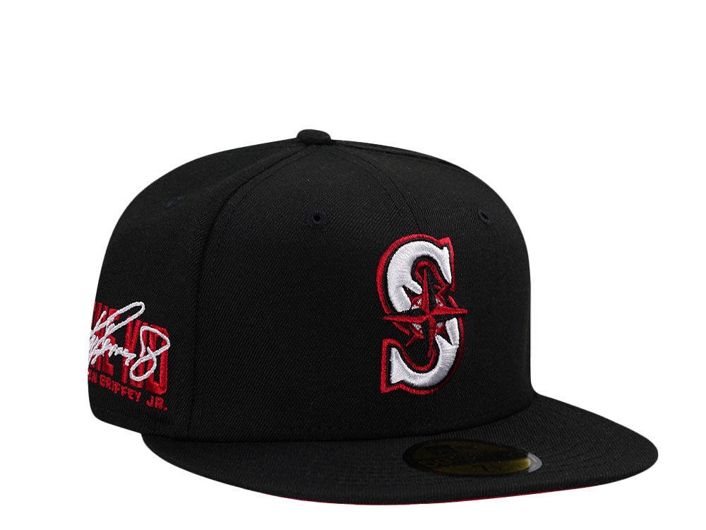 New Era Seattle Mariners The Kid Black and Red Edition 59Fifty Fitted Gorra