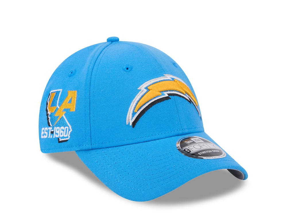 New Era Los Angeles Chargers NFL24 Draft 9Forty Stretch Snapback Gorra