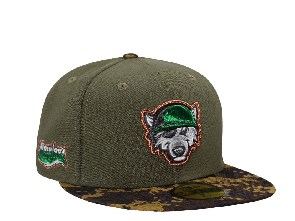 New Era Erie Seawolves Military Two Tone Edition 59Fifty Fitted Gorra