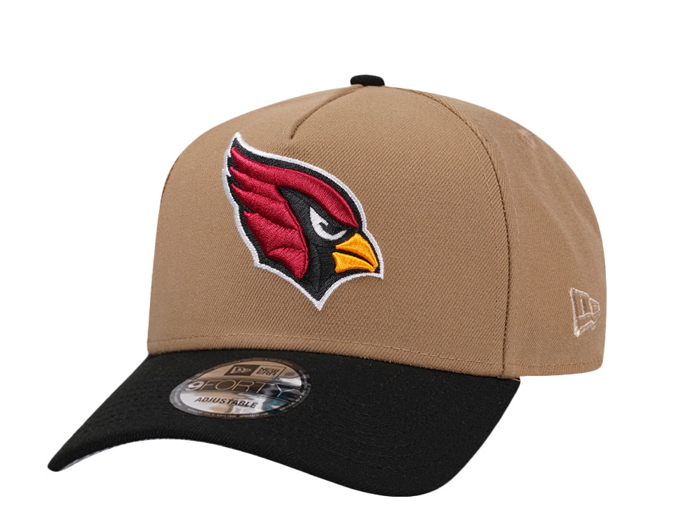 New Era Arizona Cardinals Khaki Two Tone Edition 9Forty A Frame Snapback Gorra