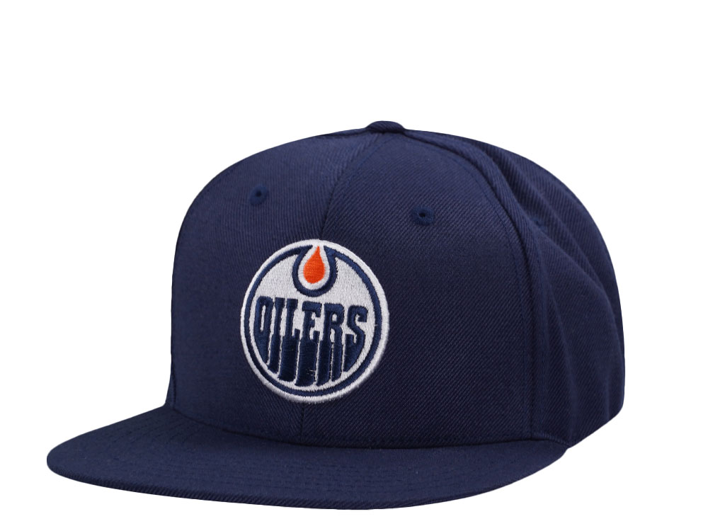 American Needle Edmonton Oilers Navy Snapback Gorra