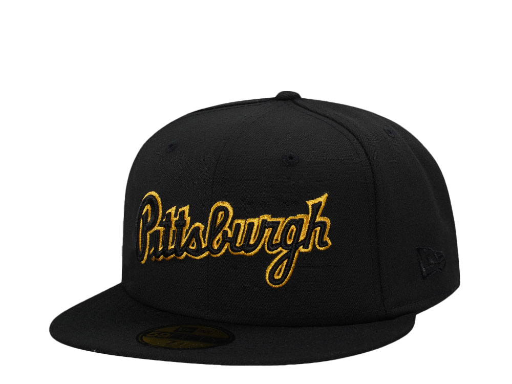 New Era Pittsburgh Pirates Classic Black Edition 59Fifty Fitted Gorra