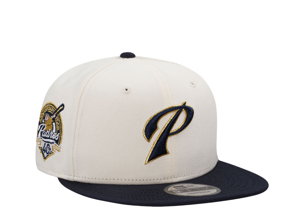 New Era San Diego Padres 40th Anniversary Chrome Two Tone Edition 9Fifty Snapback Gorra