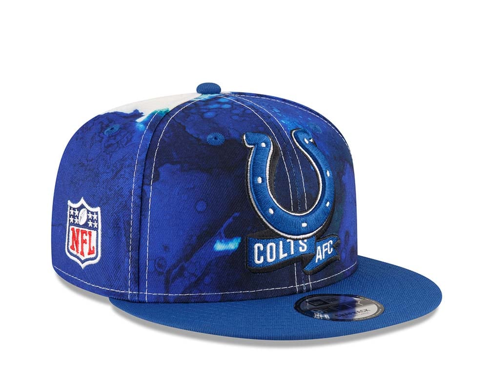 New Era Indianapolis Colts Ink NFL Sideline 2022 9Fifty Snapback Gorra