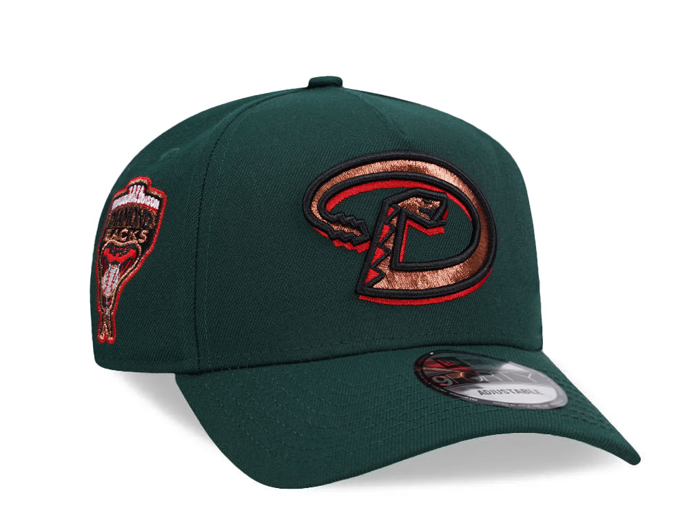 New Era Arizona Diamondbacks Inaugural Season 1998 Green Copper Edition 9Forty A Frame Snapback Gorra